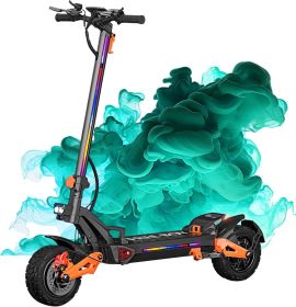 WHOSU Electric Scooter Adults 50 Mph, Adult Electric Scooter with Phone Charging, 3600W Motor, 45 Miles Range, 11" Off Road Tires