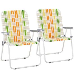 2pcs, Folding Beach Chairs (Option: 2PCS)
